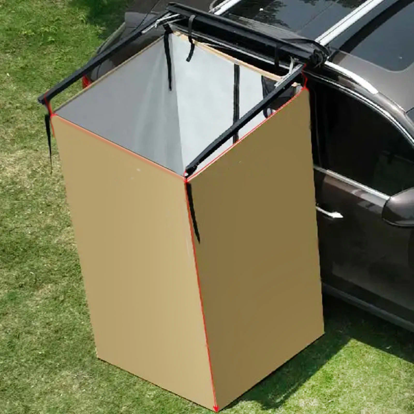Car Side Shower Tent Waterproo - مراجعة Outdoor Camping Van Tent وسعره