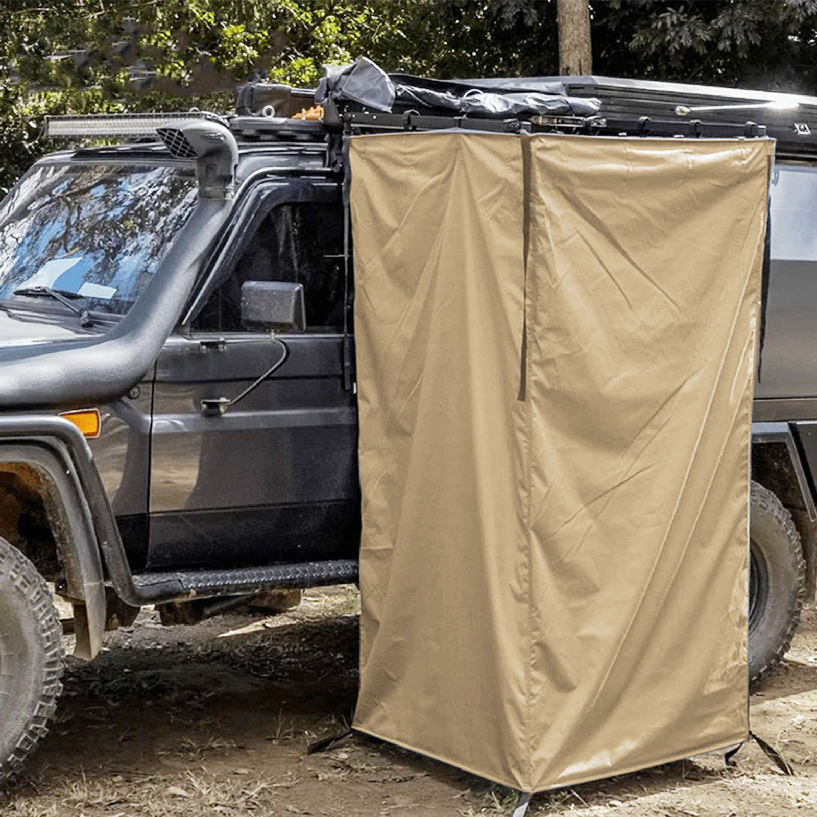 Portable Vehicle Side Shower T - مراجعة Outdoor Camping Van Tent وسعره