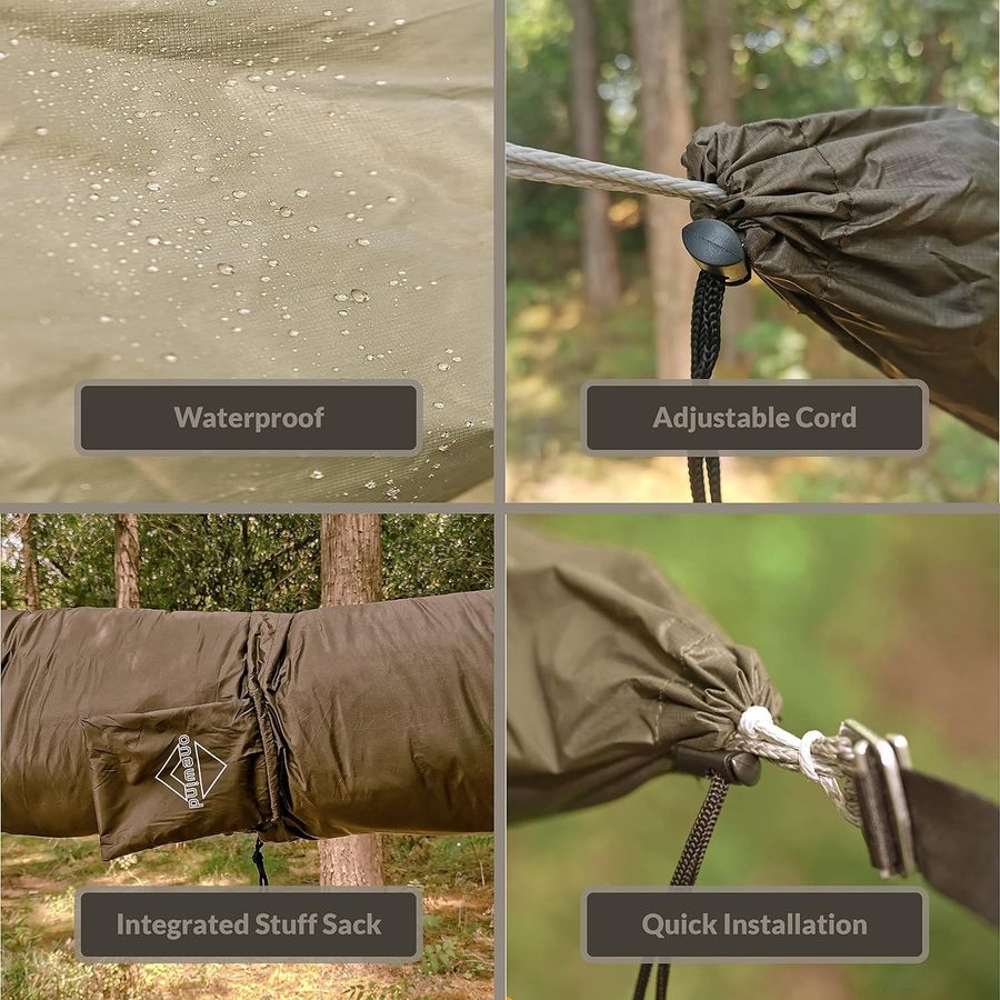 Hammock Sleeve 12ft, Lightweig - مراجعة Camping Hammock وسعره