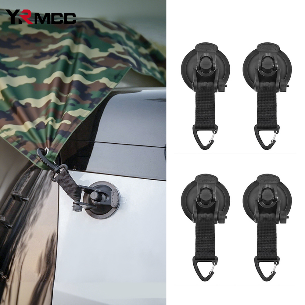 Car Tent Suction Cup Anchors B - مراجعة Outdoor Camping Van Tent وسعره