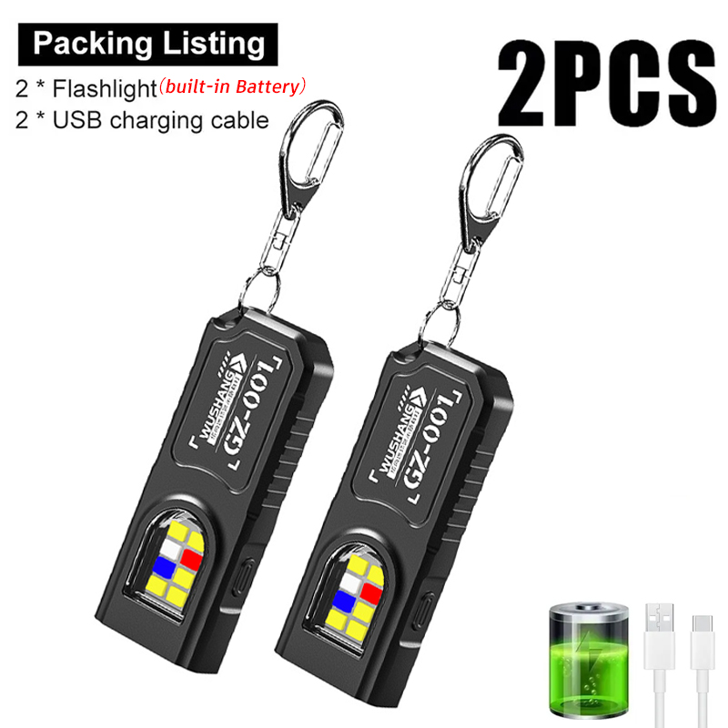 Multifunctional Keychain Flash - مراجعة Outdoor Camping Lampe وسعره