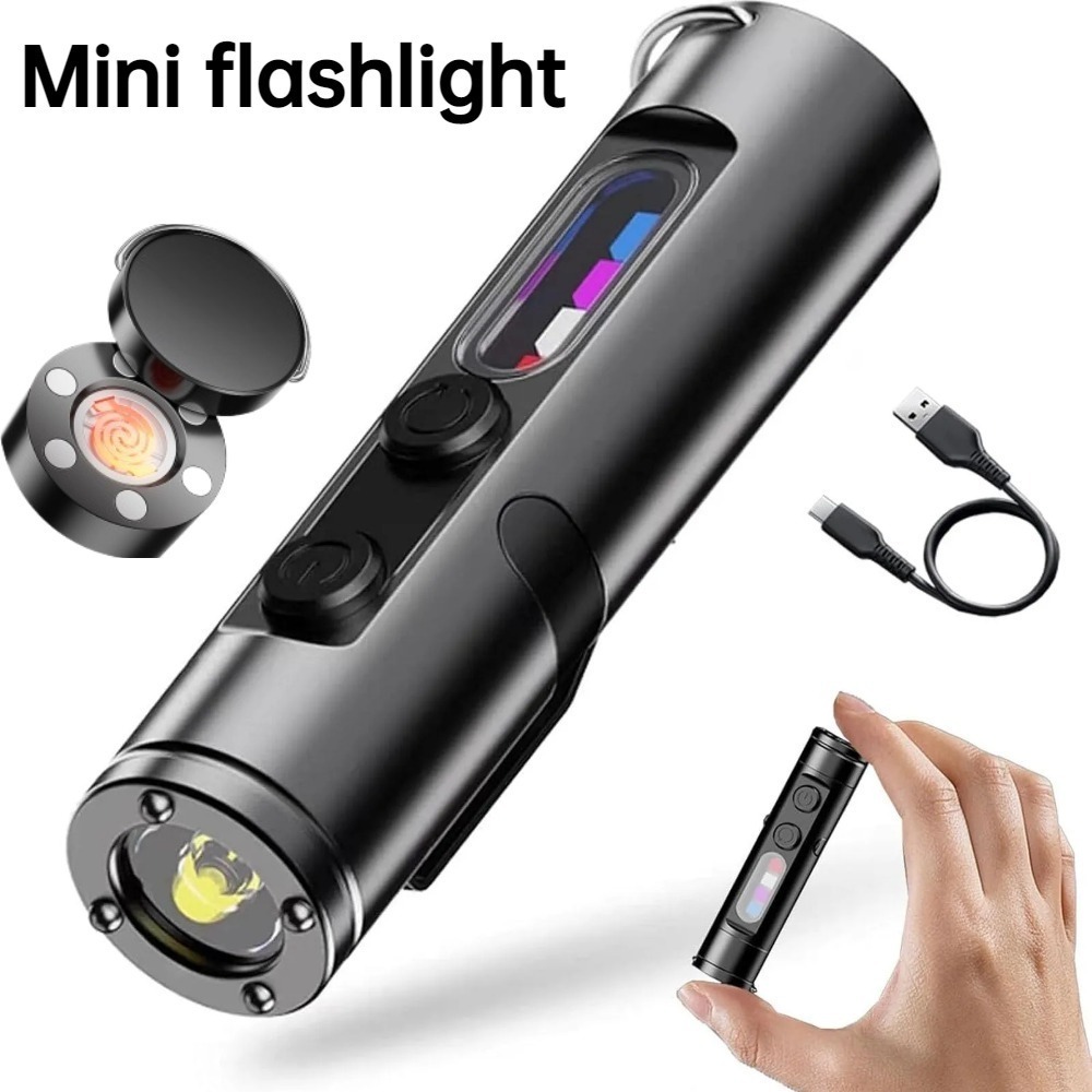 Mini Outdoor Flashlight Type C - مراجعة Outdoor Camping Lampe وسعره
