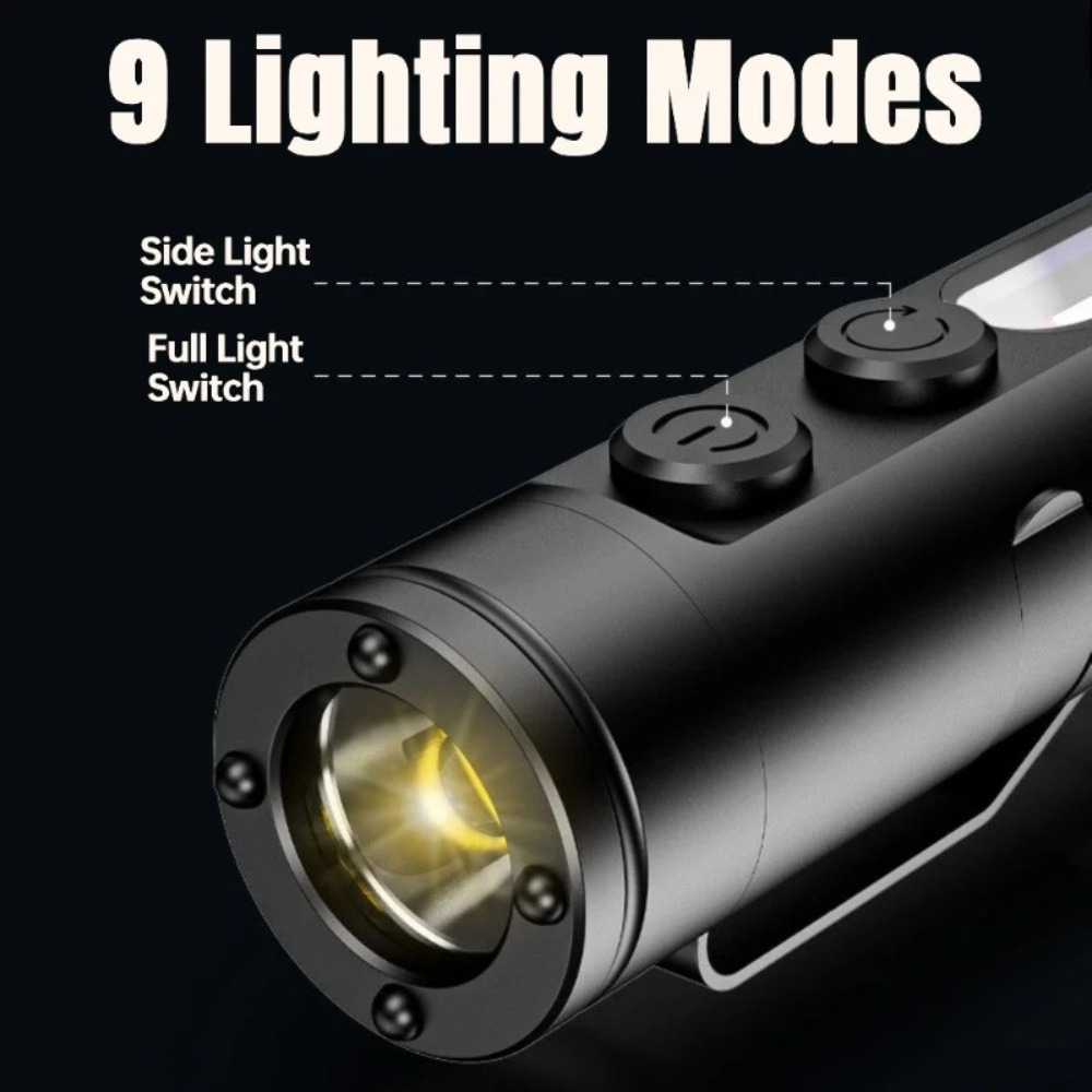 Mini Outdoor Flashlight Type C - مراجعة Outdoor Camping Lampe وسعره