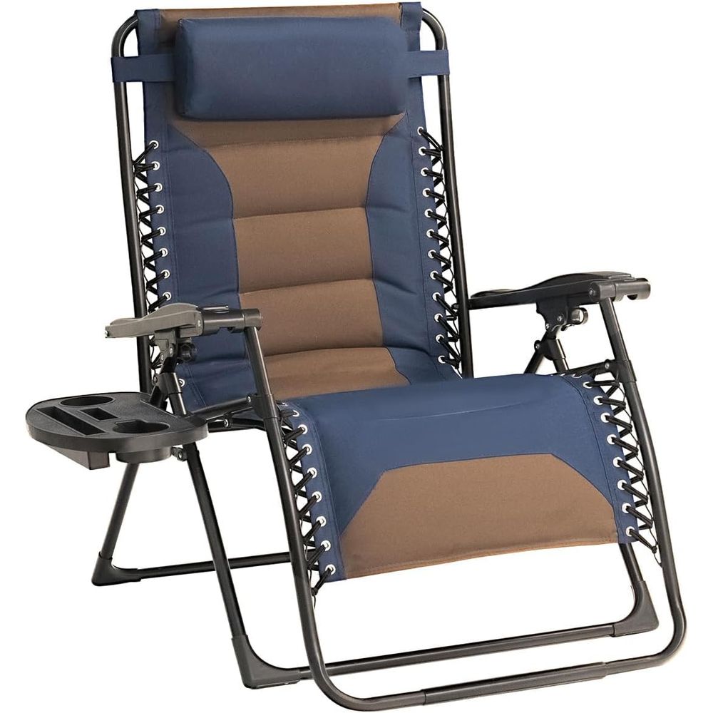 Oversized Padded Recliner Chai - مراجعة Outdoor Camping Recliner وسعره