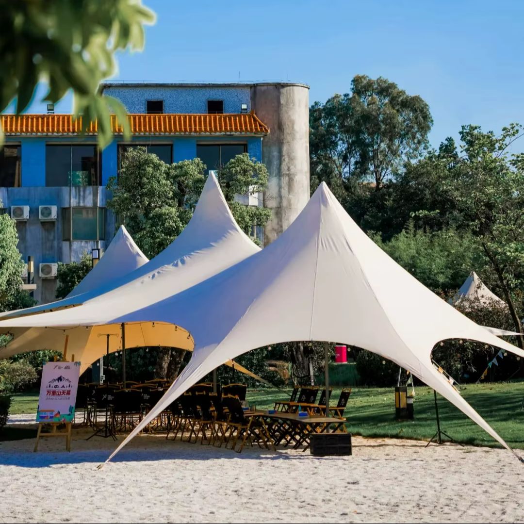 Star Canopy Tent 900D Oxford C - مراجعة Outdoor Camping Gazebo وسعره