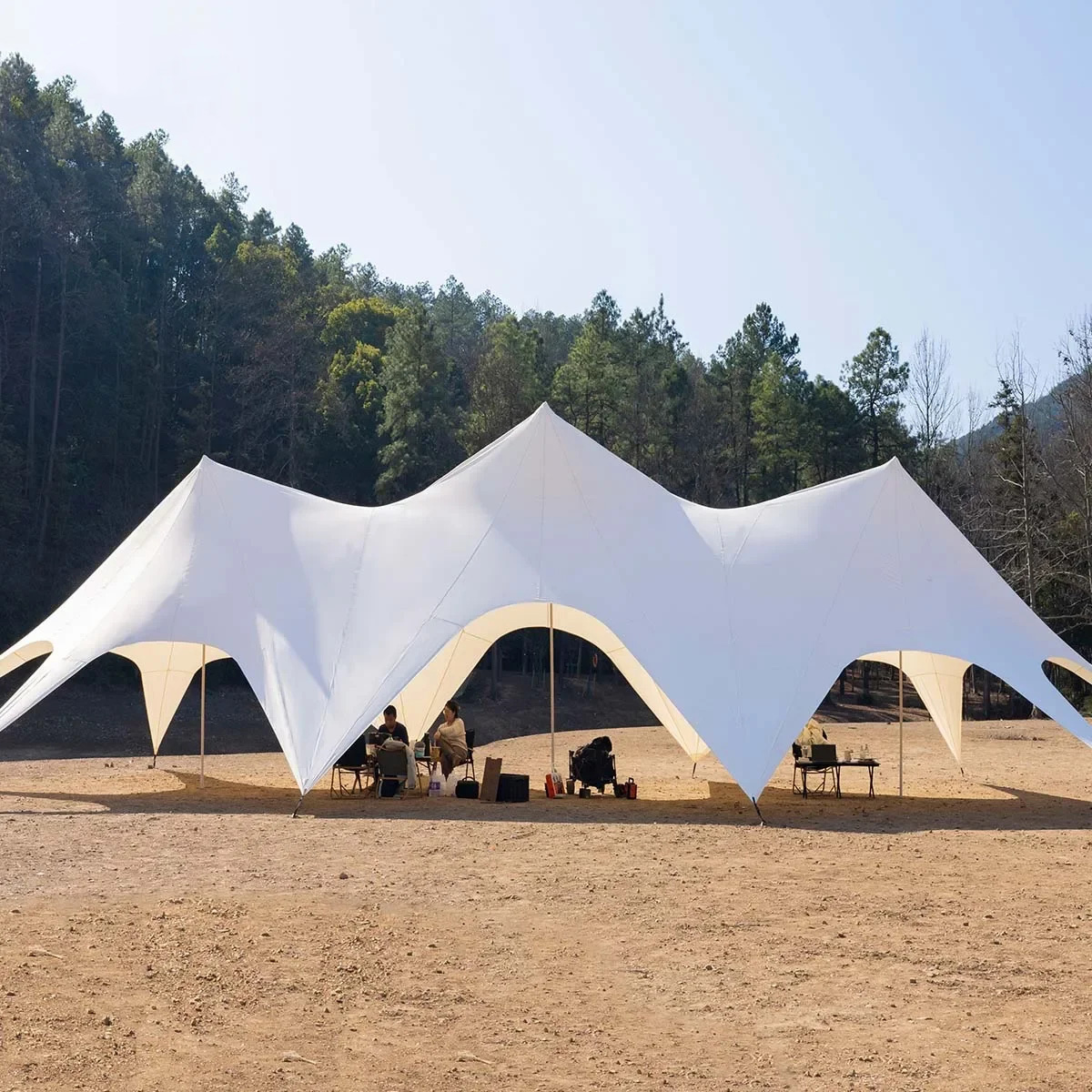 Star Canopy Tent 900D Oxford C - مراجعة Outdoor Camping Gazebo وسعره