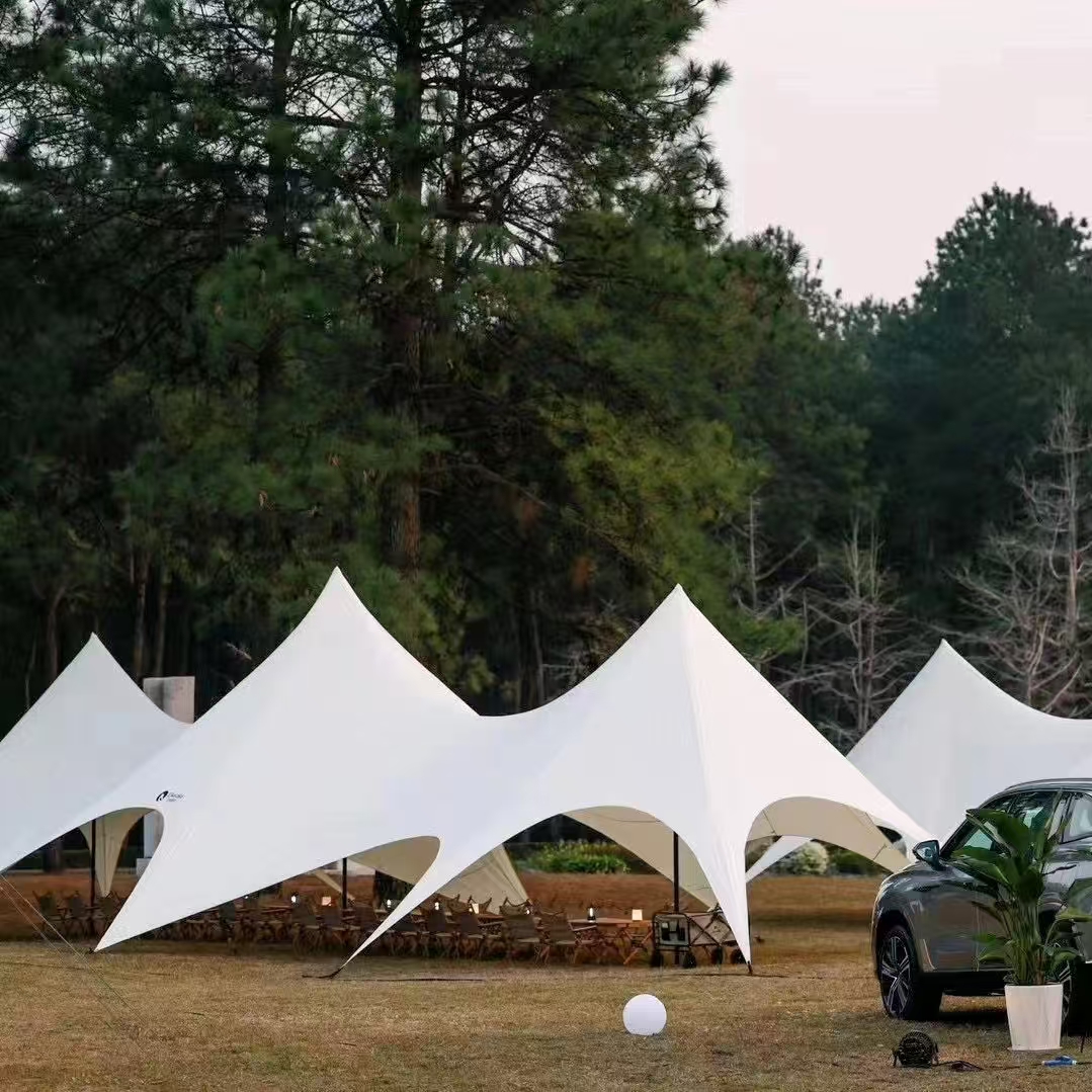 Star Canopy Tent 900D Oxford C - مراجعة Outdoor Camping Gazebo وسعره