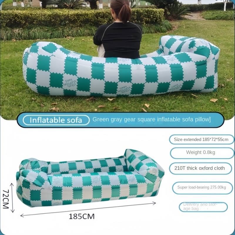 Outdoor Inflatable Sofa, Lazy  - مراجعة Outdoor Camping Folding Chair وسعره