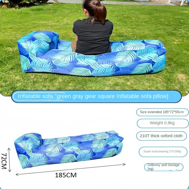 Outdoor Inflatable Sofa, Lazy  - مراجعة Outdoor Camping Folding Chair وسعره