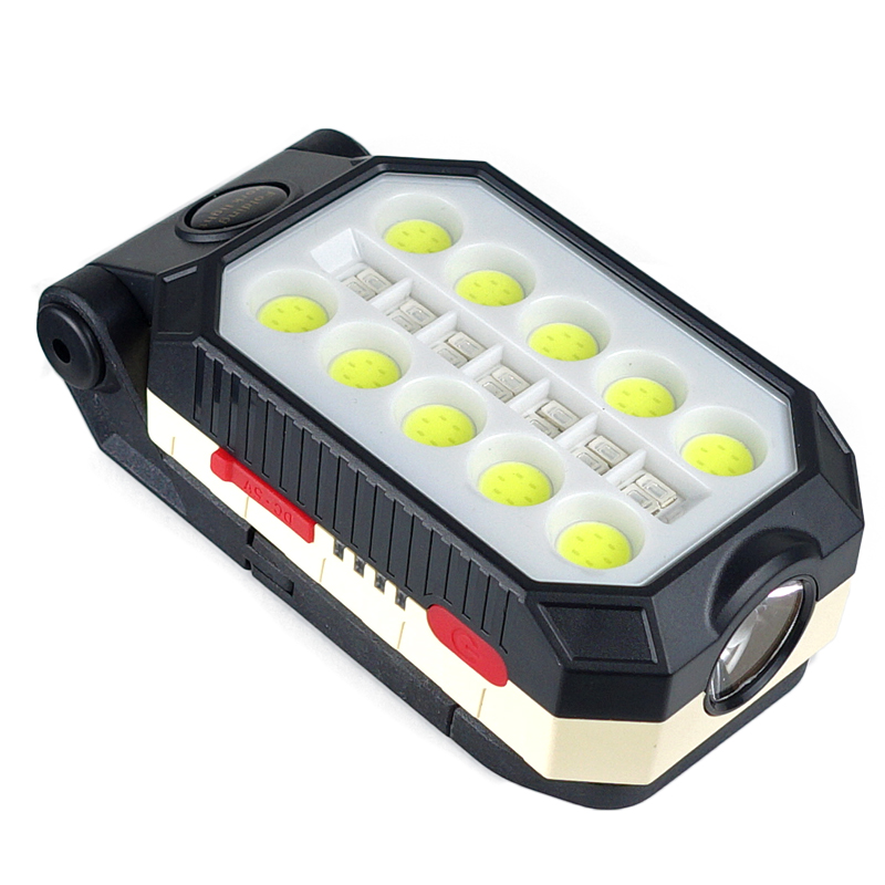 USB Rechargeable COB Work Ligh - مراجعة Outdoor Camping Lampe وسعره