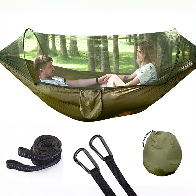 Outdoor Camping Hammock With M - مراجعة Outdoor Camping Mosquito Net وسعره