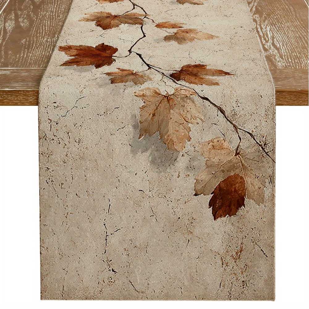 1 Autumn Fallen Leaf Theme Tab - مراجعة Outdoor Camping Exhibition وسعره