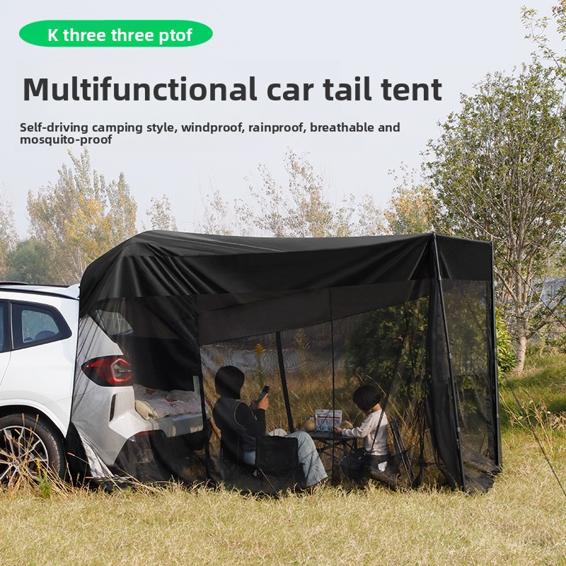 Car Trunk Tent, Outdoor SUV Ta - مراجعة Outdoor Camping Mosquito Net وسعره