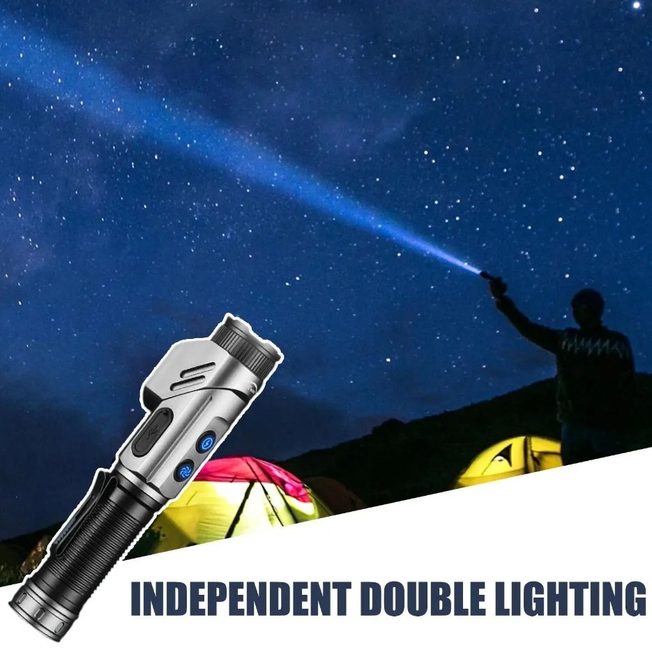 Powerful Mini LED Flashlight 9 - مراجعة Outdoor Camping Lampe وسعره