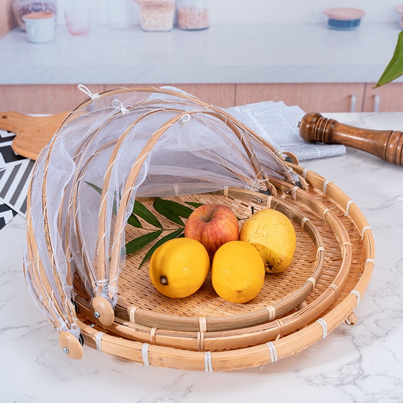 Bamboo Woven Basket Anti-Mosqu - مراجعة Outdoor Camping Mosquito Net وسعره