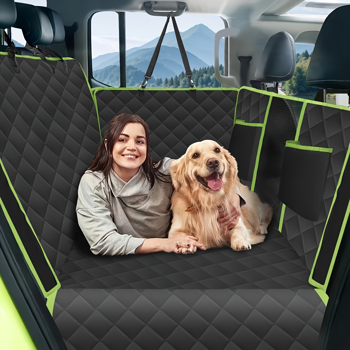 Back Seat Extender for Dogs, F - مراجعة Camping Hammock وسعره