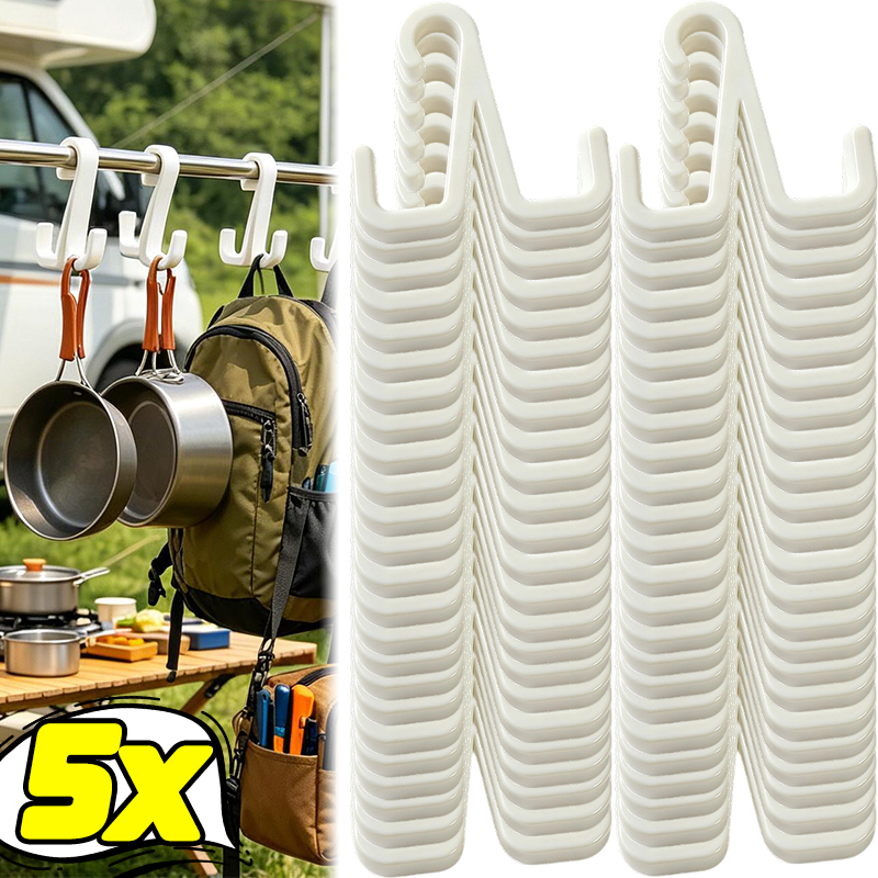 Lightweight Printed S Hook for - مراجعة Outdoor Camping Van Tent وسعره