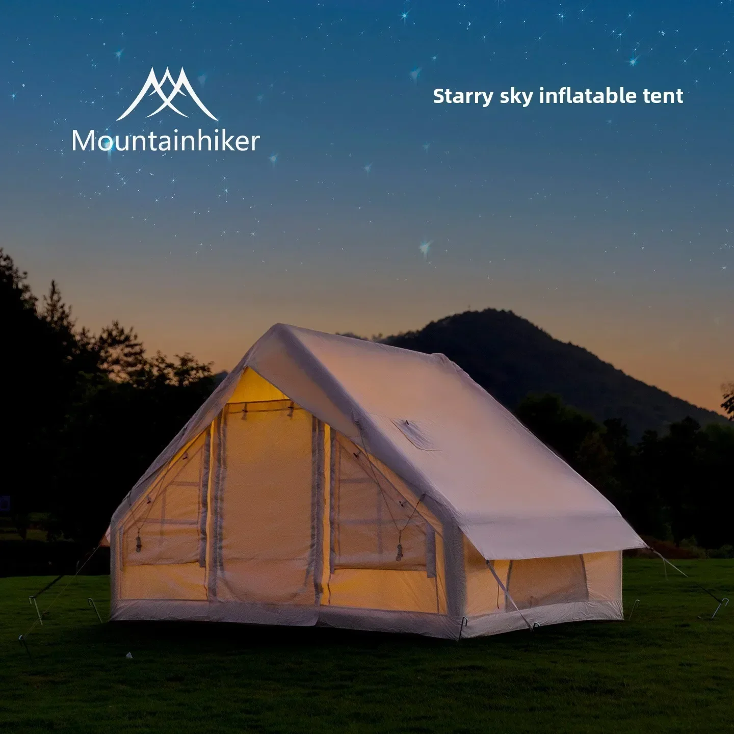 MOUNTAINHIKER Extra Large Infl - مراجعة Outdoor Camping Gazebo وسعره