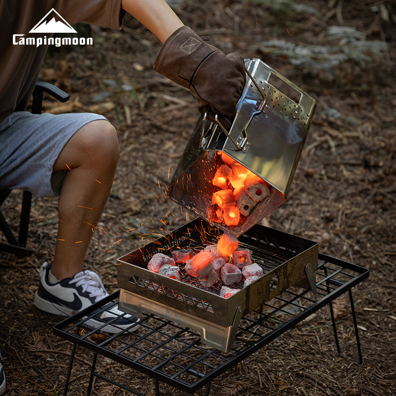 MT-18 Stainless Steel Hiking F - مراجعة Outdoor Camping Wood Stove وسعره