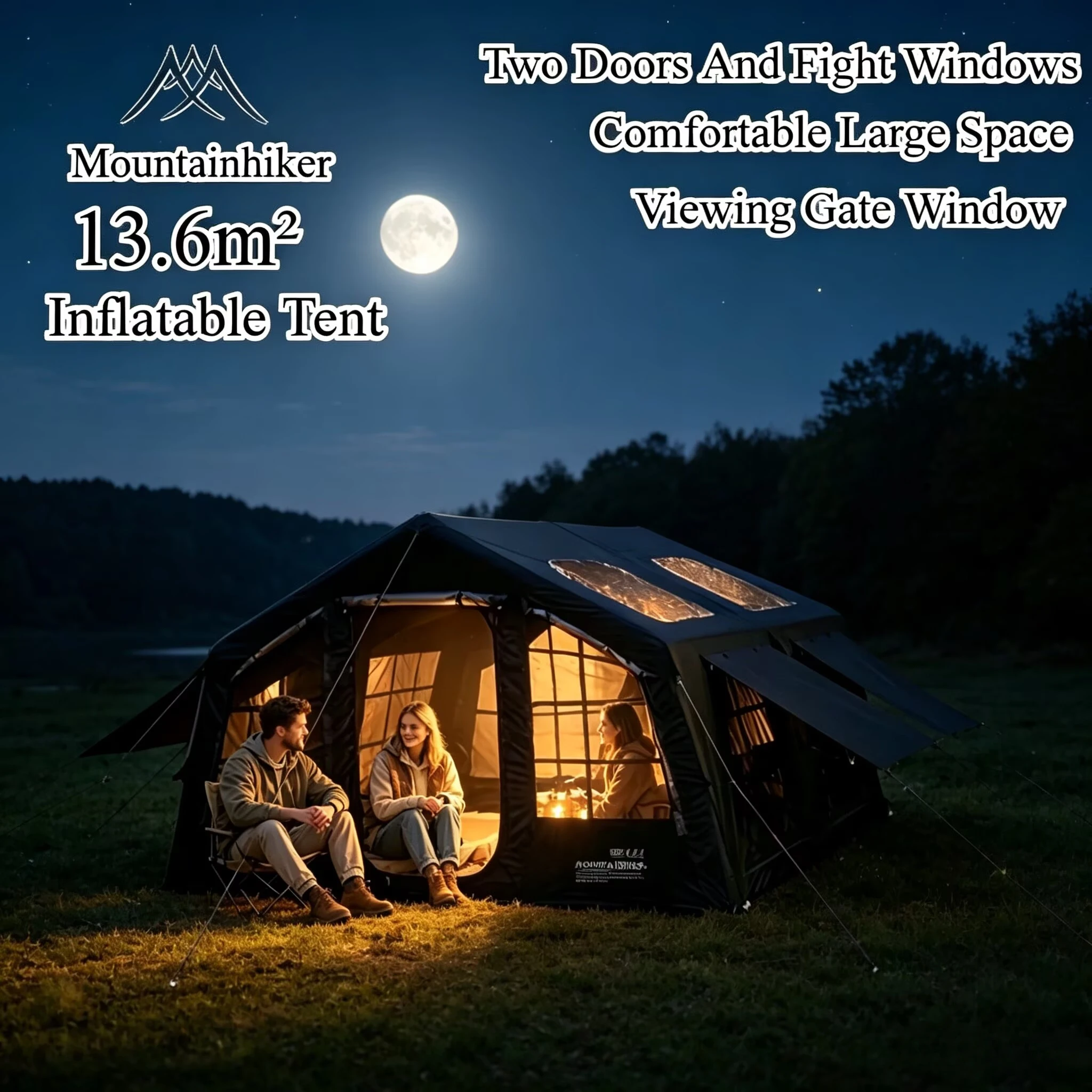 Mountainhiker Inflatable Campi - مراجعة Outdoor Camping Gazebo وسعره