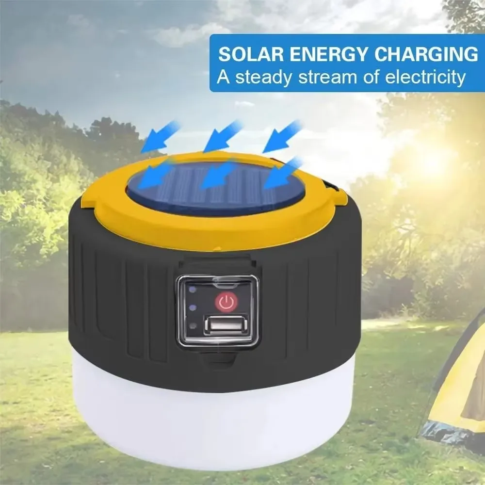 All-in-1 Solar Camping Lantern - مراجعة Outdoor Camping Light Ideas وسعره