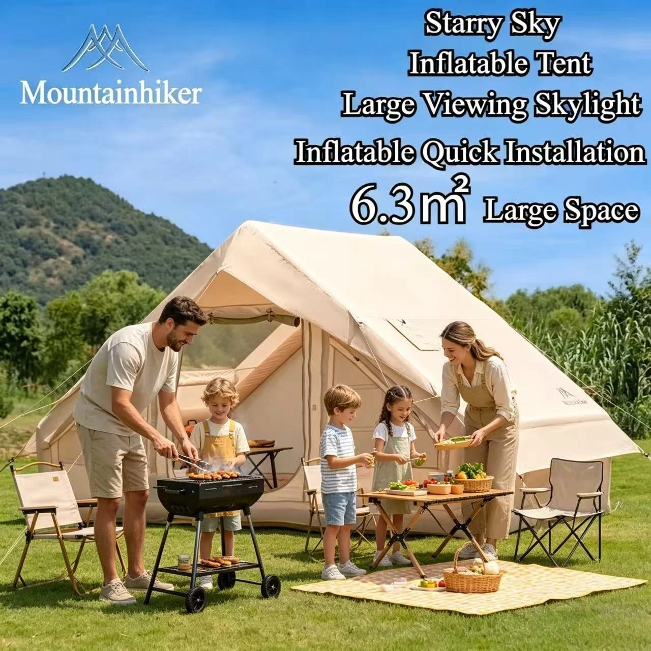 MOUNTAINHIKER 6.3㎡ Extra Large - مراجعة Outdoor Camping Gazebo وسعره