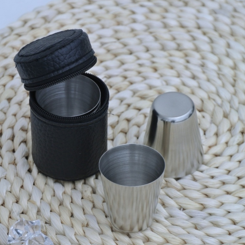 4Pcs 30ml Stainless Steel Shot - مراجعة Outdoor Camping Gear Brands وسعره