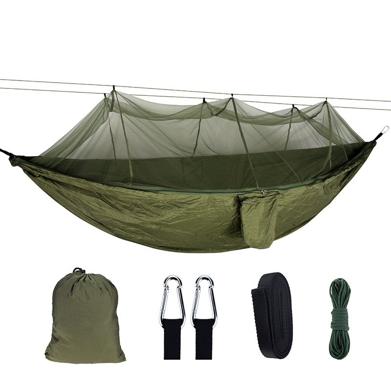 Outdoor Hammock with Mosquito  - مراجعة Outdoor Camping Mosquito Net وسعره