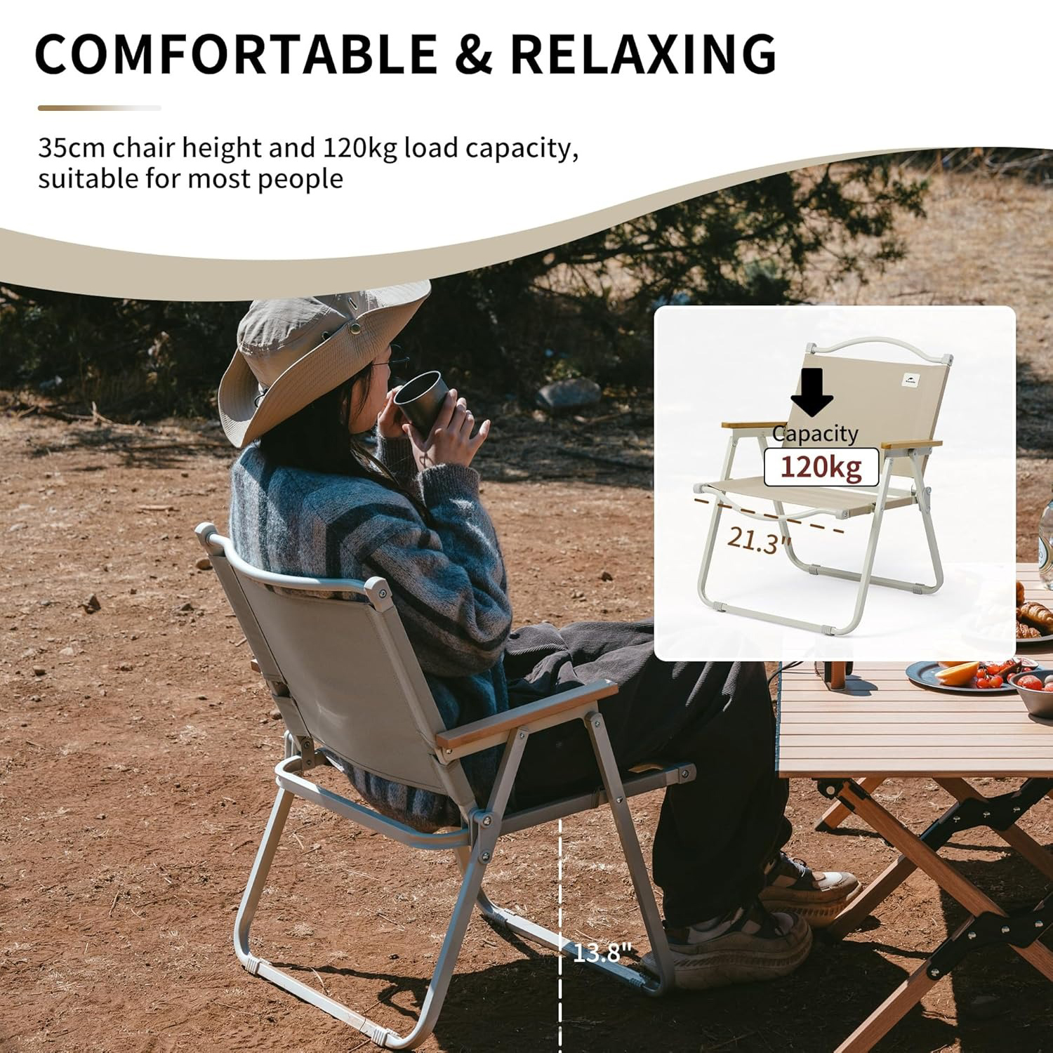 Naturehike Portable Camping Ch - مراجعة Outdoor Camping Folding Chair وسعره