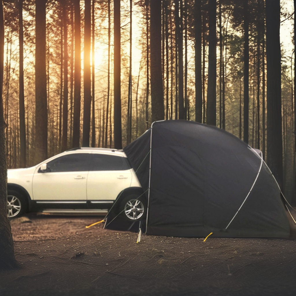 Portable Outdoor Folding Car T - مراجعة Outdoor Camping Van Tent وسعره