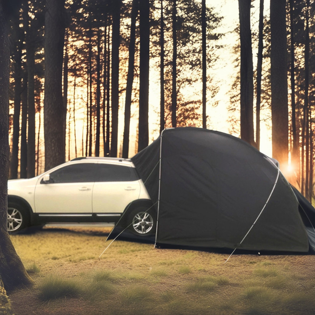 Portable Outdoor Folding Car T - مراجعة Outdoor Camping Van Tent وسعره