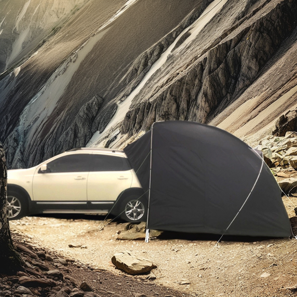 Portable Outdoor Folding Car T - مراجعة Outdoor Camping Van Tent وسعره