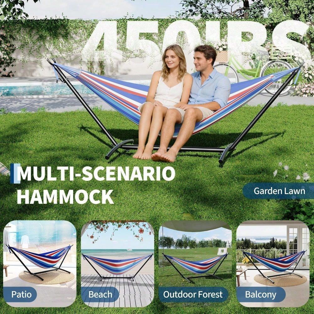 2Person Hammock With Stand, 45 - مراجعة Camping Hammock وسعره