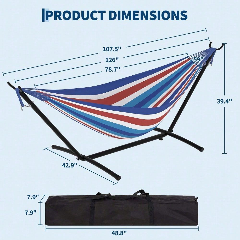 2Person Hammock With Stand, 45 - مراجعة Camping Hammock وسعره