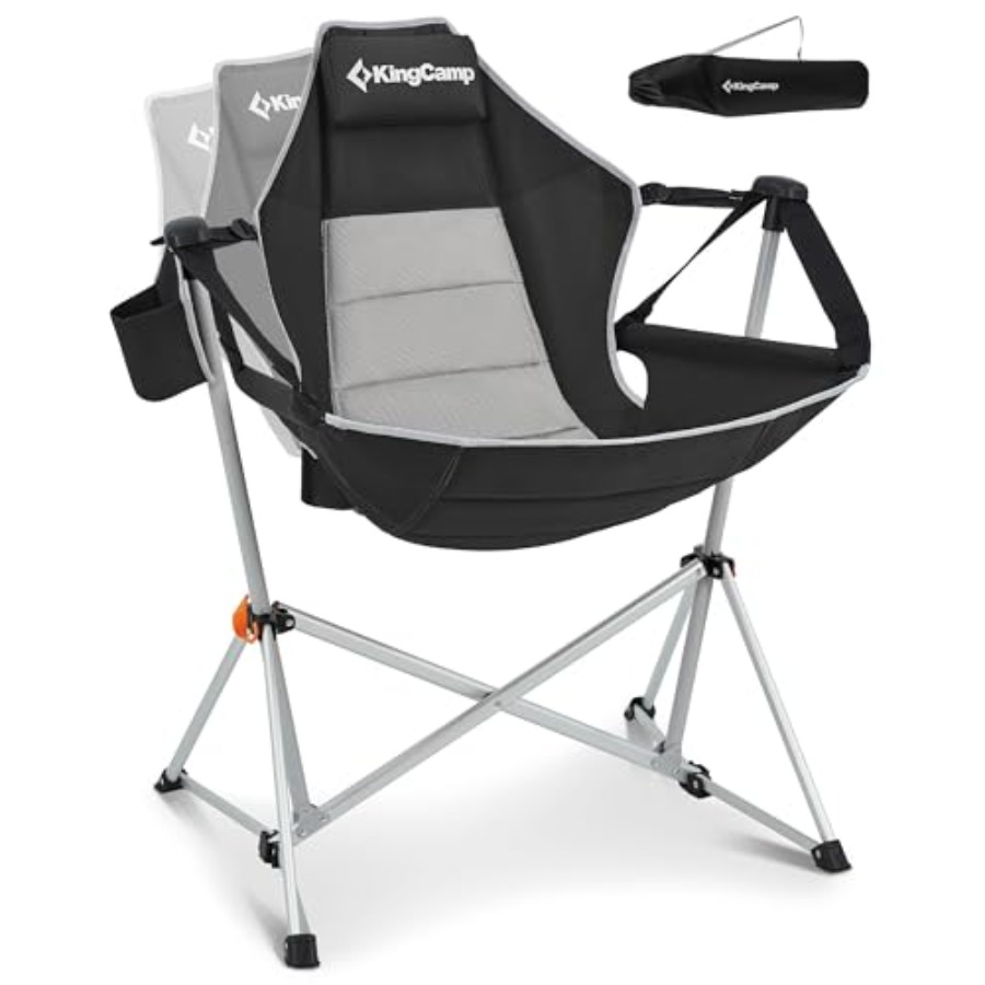 Hammock Camping Chair, Swingin - مراجعة Camping Hammock وسعره