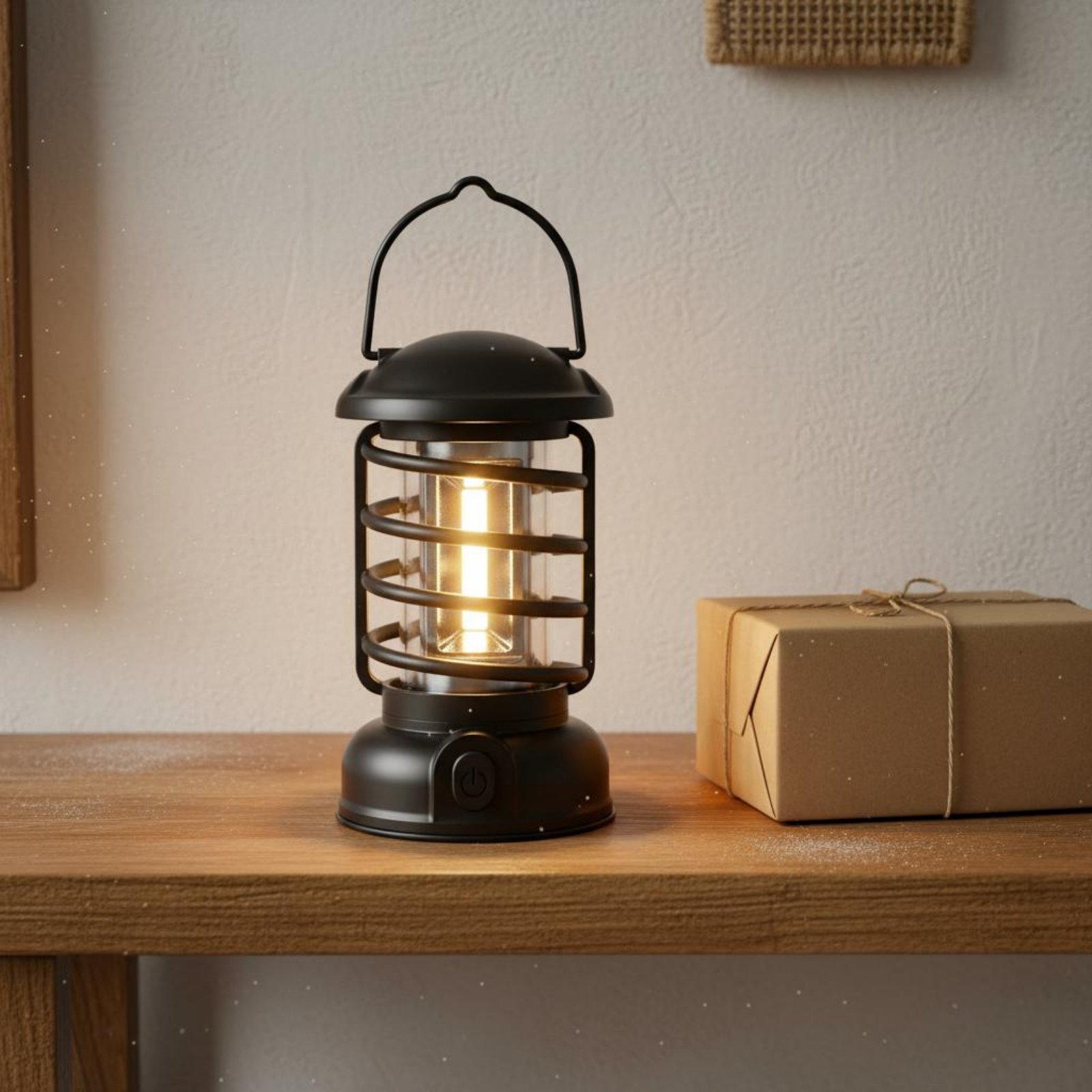 Retro Camping Lantern Two-Way  - مراجعة Outdoor Camping Lampe وسعره