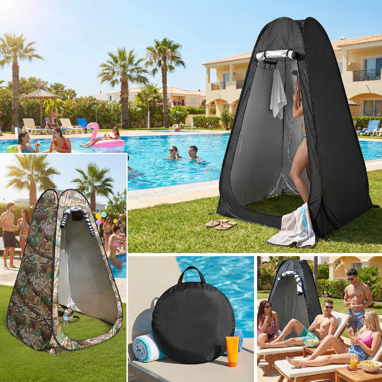 Portable Pop-Up Privacy Tent f - مراجعة Outdoor Camping Gazebo وسعره