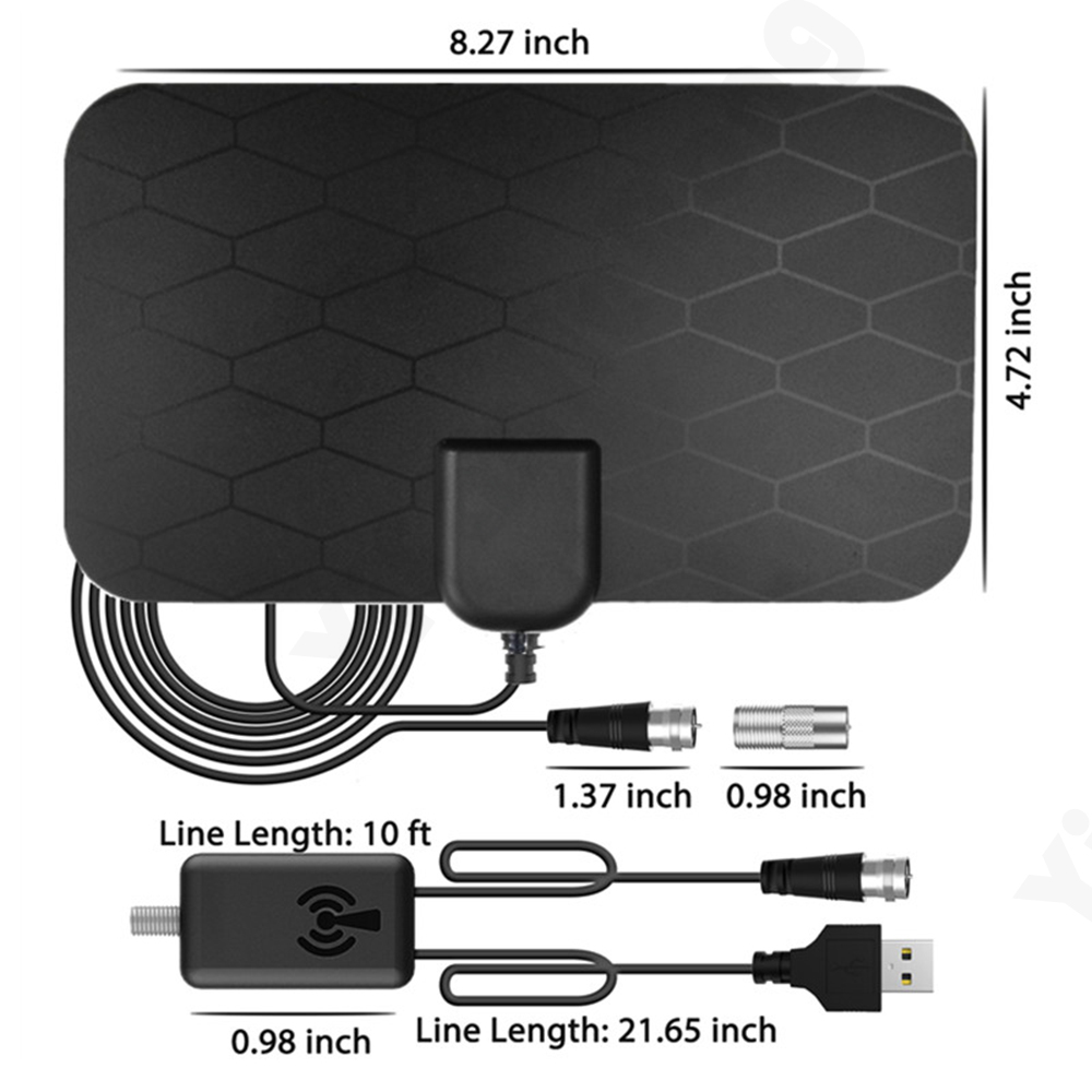 4K TV Antenna 1080P DVB-T2 Boo - مراجعة Outdoor Camping Tv وسعره