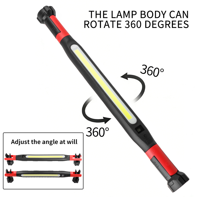 COB Work Light Type‑C Recharge - مراجعة Outdoor Camping Lampe وسعره