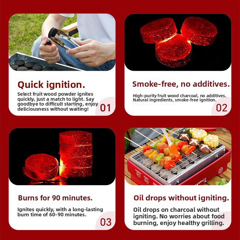 Smokeless Quick Burning Wood C - مراجعة Outdoor Camping Gear Brands وسعره