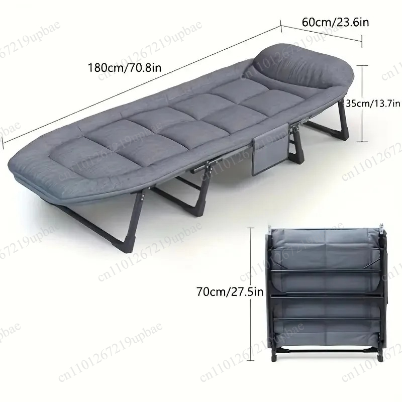 Portable Folding Sleeping Bed  - مراجعة Outdoor Camping Mattress وسعره