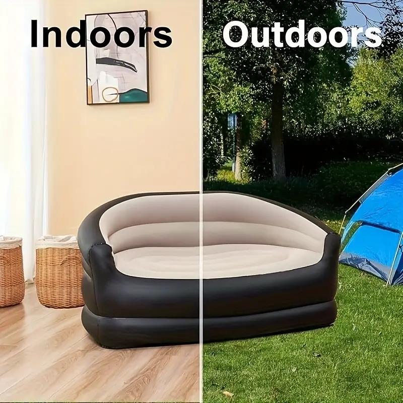 Outdoor Portable Inflatable Be - مراجعة Outdoor Camping Recliner وسعره
