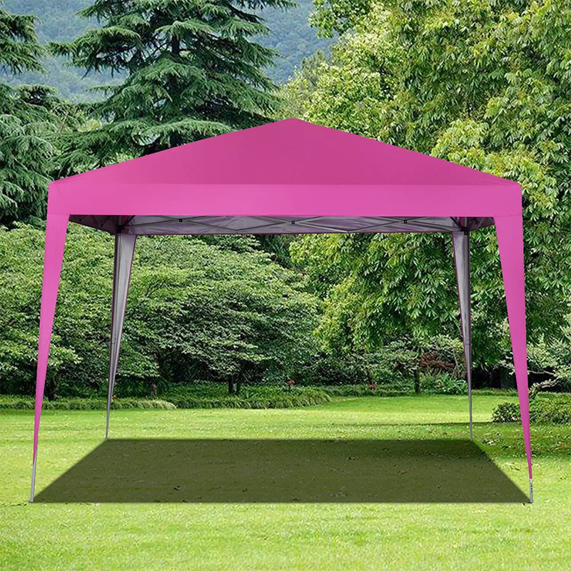 Four-corner Folding Tent 3*3 C - مراجعة Outdoor Camping Exhibition وسعره