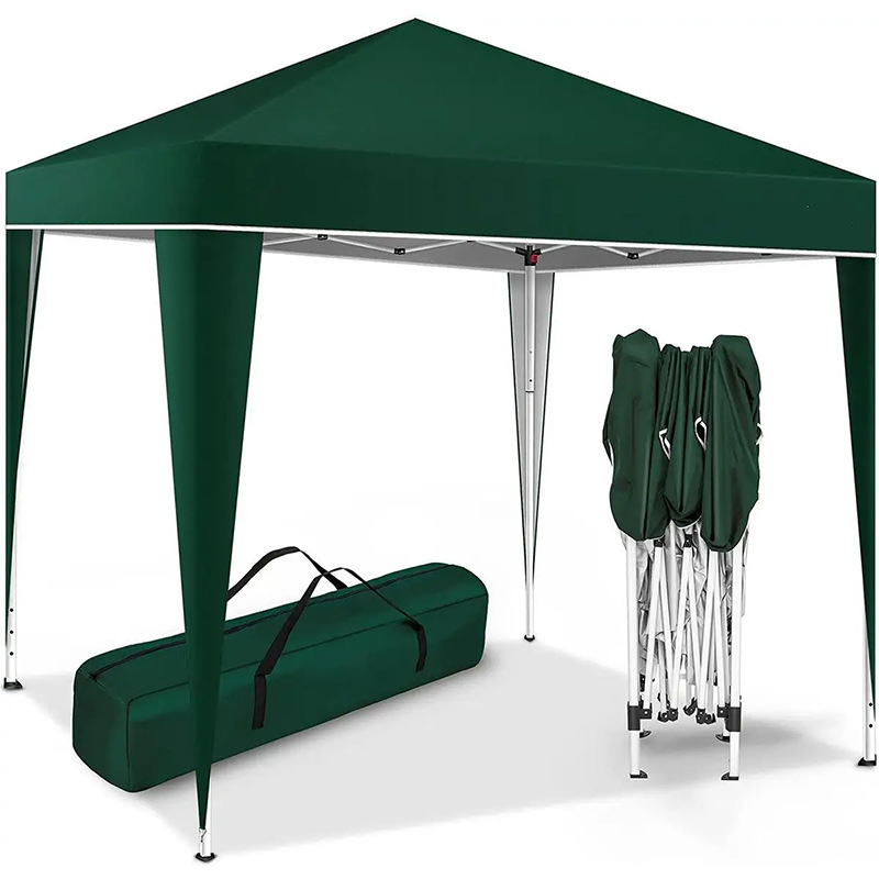 Four-corner Folding Tent 3*3 C - مراجعة Outdoor Camping Exhibition وسعره
