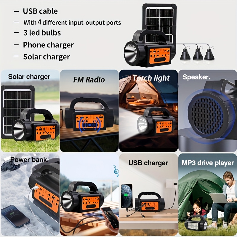 Solar Rechargeable Camping Lig - مراجعة Camping Lantern وسعره