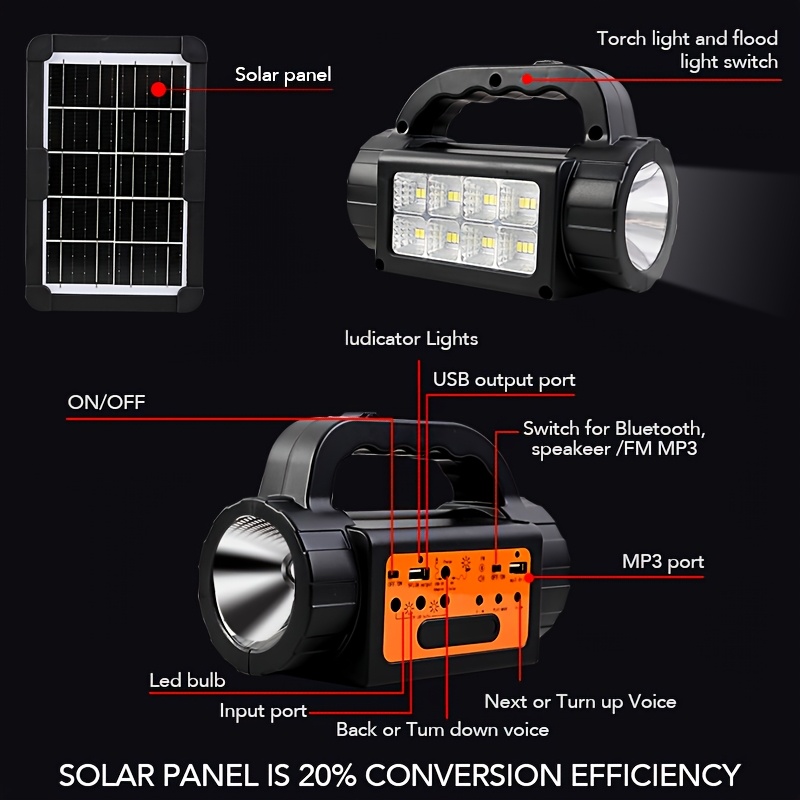 Solar Rechargeable Camping Lig - مراجعة Camping Lantern وسعره