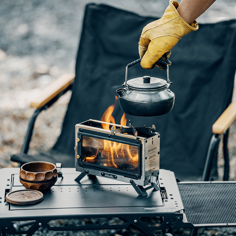 Goout Springhill wood stove Po - مراجعة Outdoor Camping Wood Stove وسعره