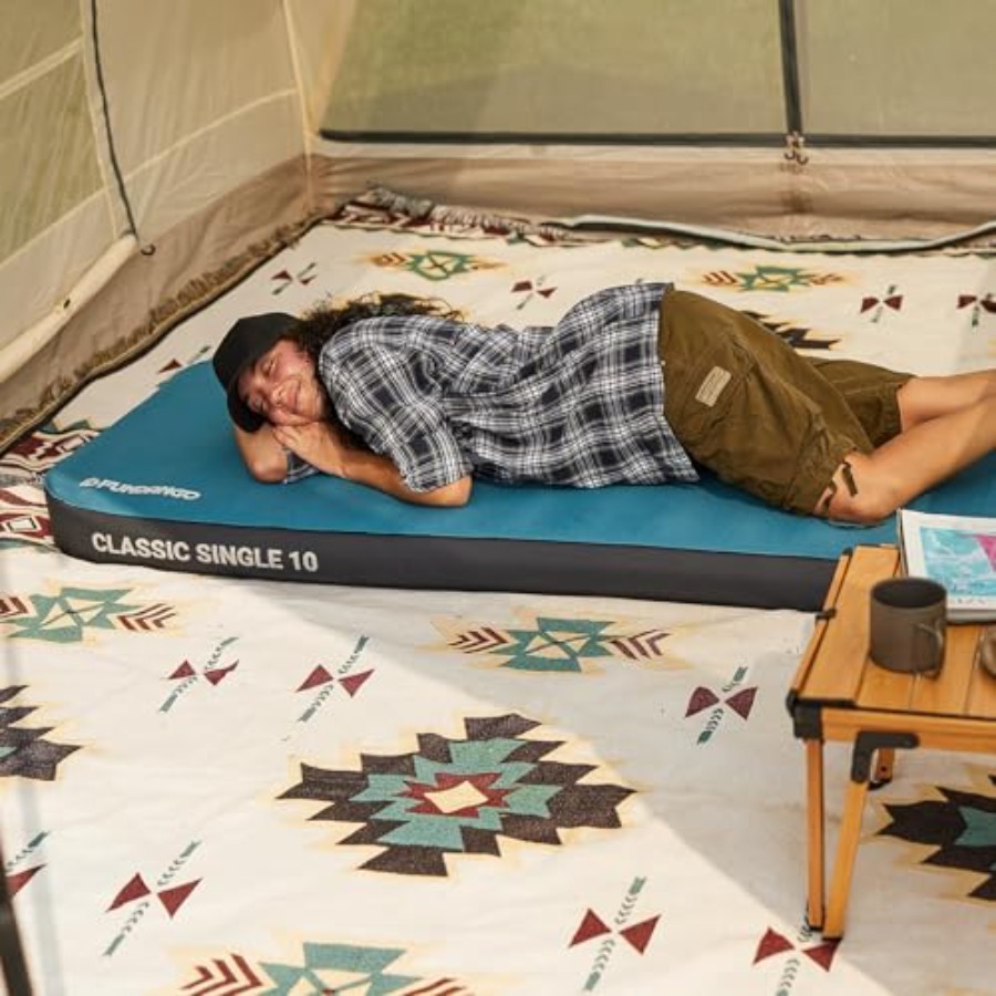 Camping Self-Inflating Sleepin - مراجعة Outdoor Camping Van Tent وسعره