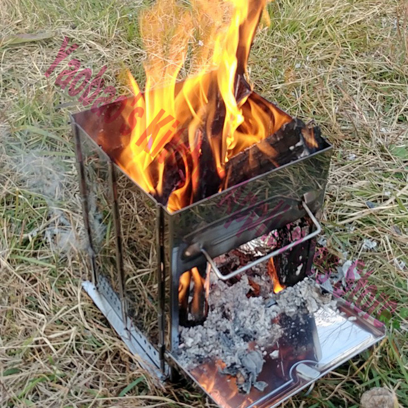 Wood Stove Outdoor Camping Equ - مراجعة Outdoor Camping Wood Stove وسعره
