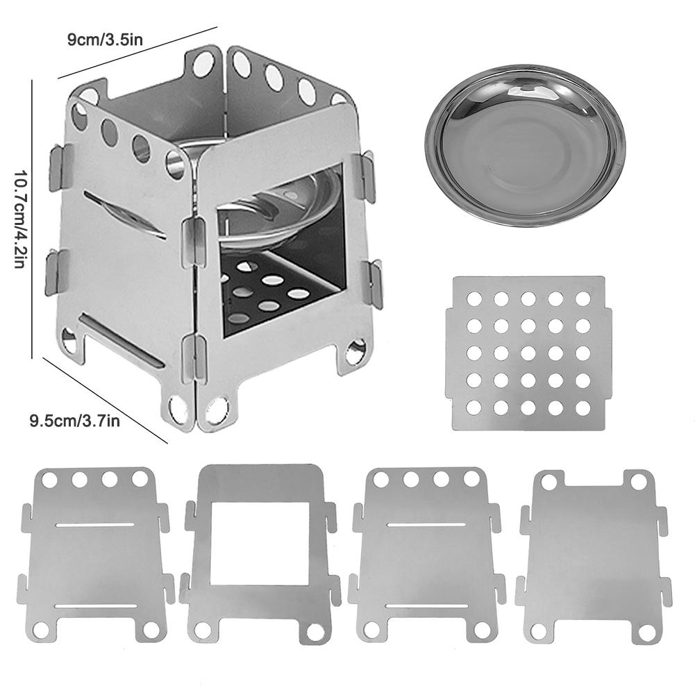 Folding Camping Wood Stove Por - مراجعة Outdoor Camping Wood Stove وسعره